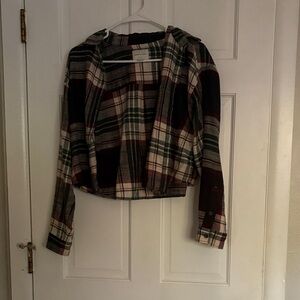 American Eagle Outfitters Multicolor Flannel